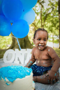 Outdoor Cake Smash Session