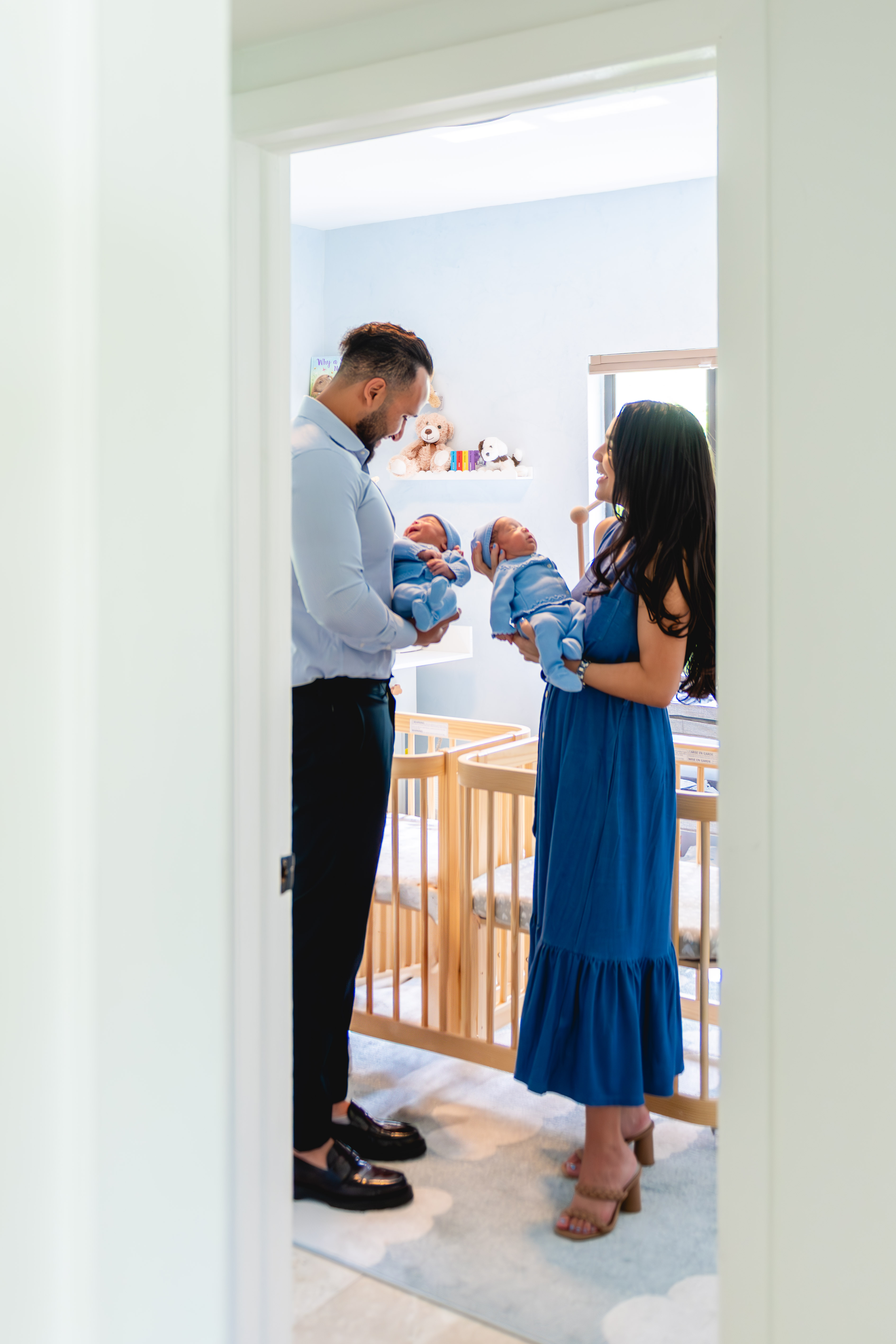 In Home Lifestyle Newborn Session & Family Portraits | Family Photographer in Miami, FL