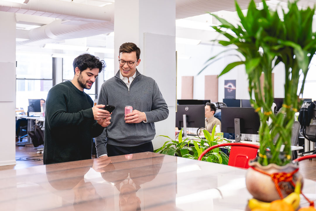 Authentic workplace moments captured for corporate branding and marketing use NYC