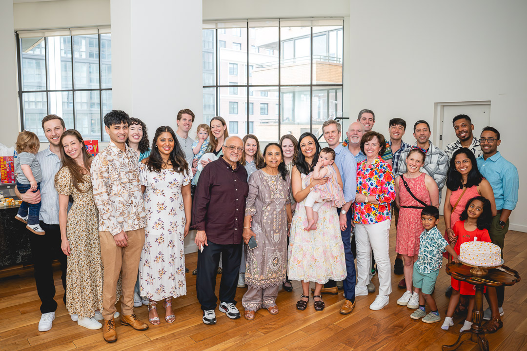 First Birthday Party Event in NYC Group Photo
