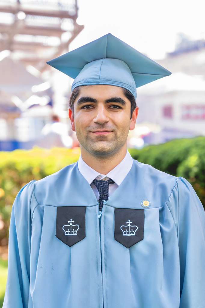 Graduation portrait session at Columbia University in New York City