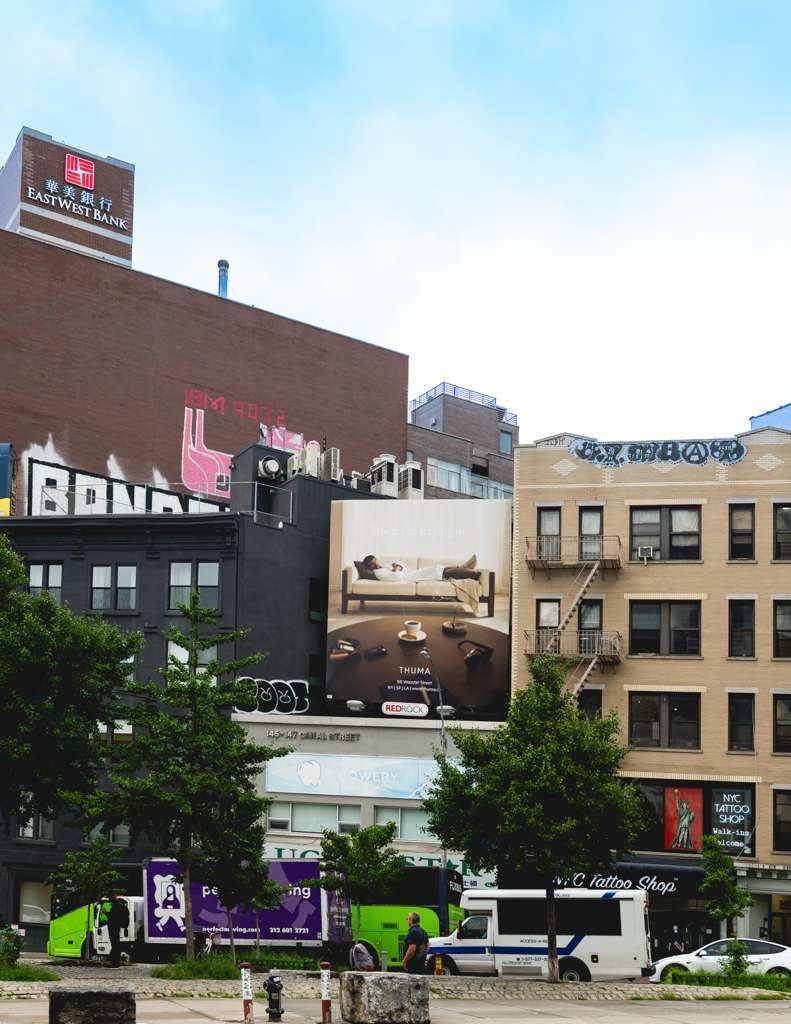 Thuma in Soho Billboard & OOH Campaign Photography for Milk Money