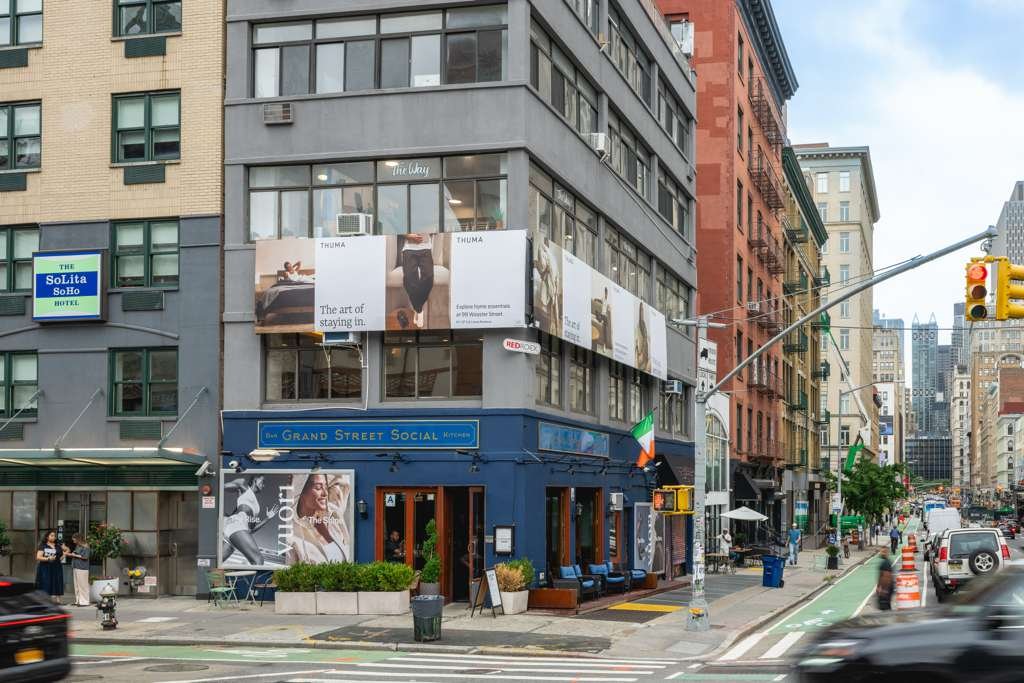 Thuma in Soho Billboard & OOH Campaign Photography for Milk Money