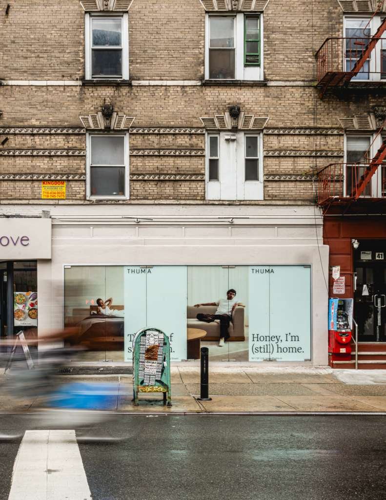 Thuma in Soho Billboard & OOH Campaign Photography for Milk Money